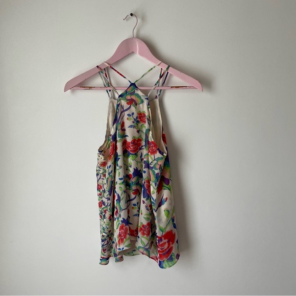 Anthropologie Maeve Floral Tank Top - Picture 4 of 5